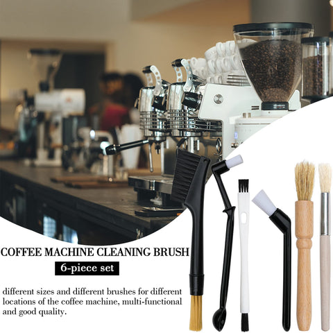 Heideryafei nylon coffee brush cleans powder from flat surfaces