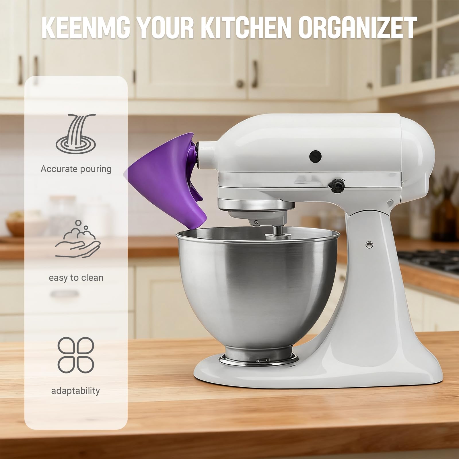 Heiluxe easy-clean BPA-free plastic for quick hand washing.