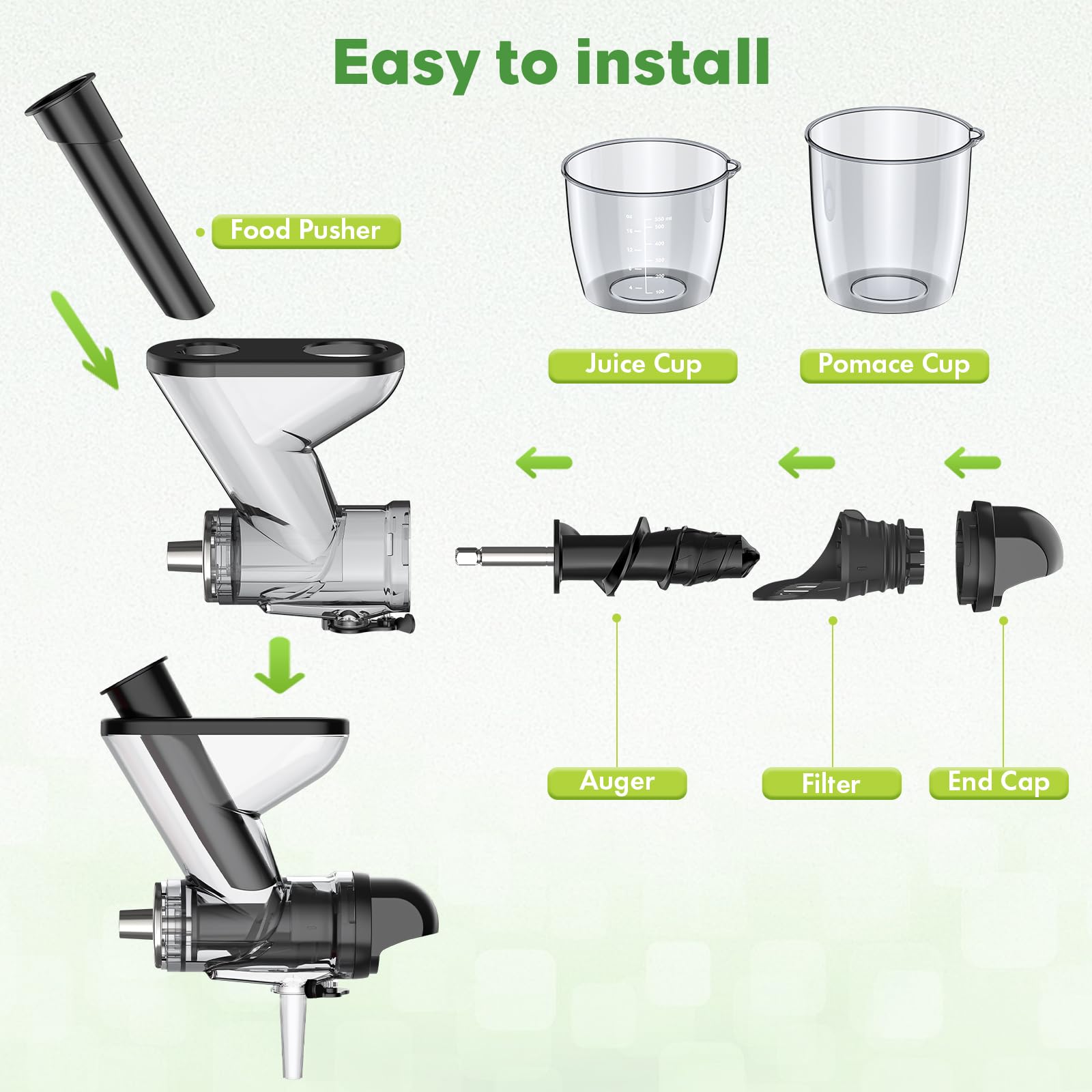 Heiolkako design avoids sharp blades for safer family-friendly operation.