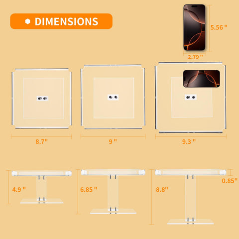 HEKORE dessert display rack shows large capacity for party spreads.
