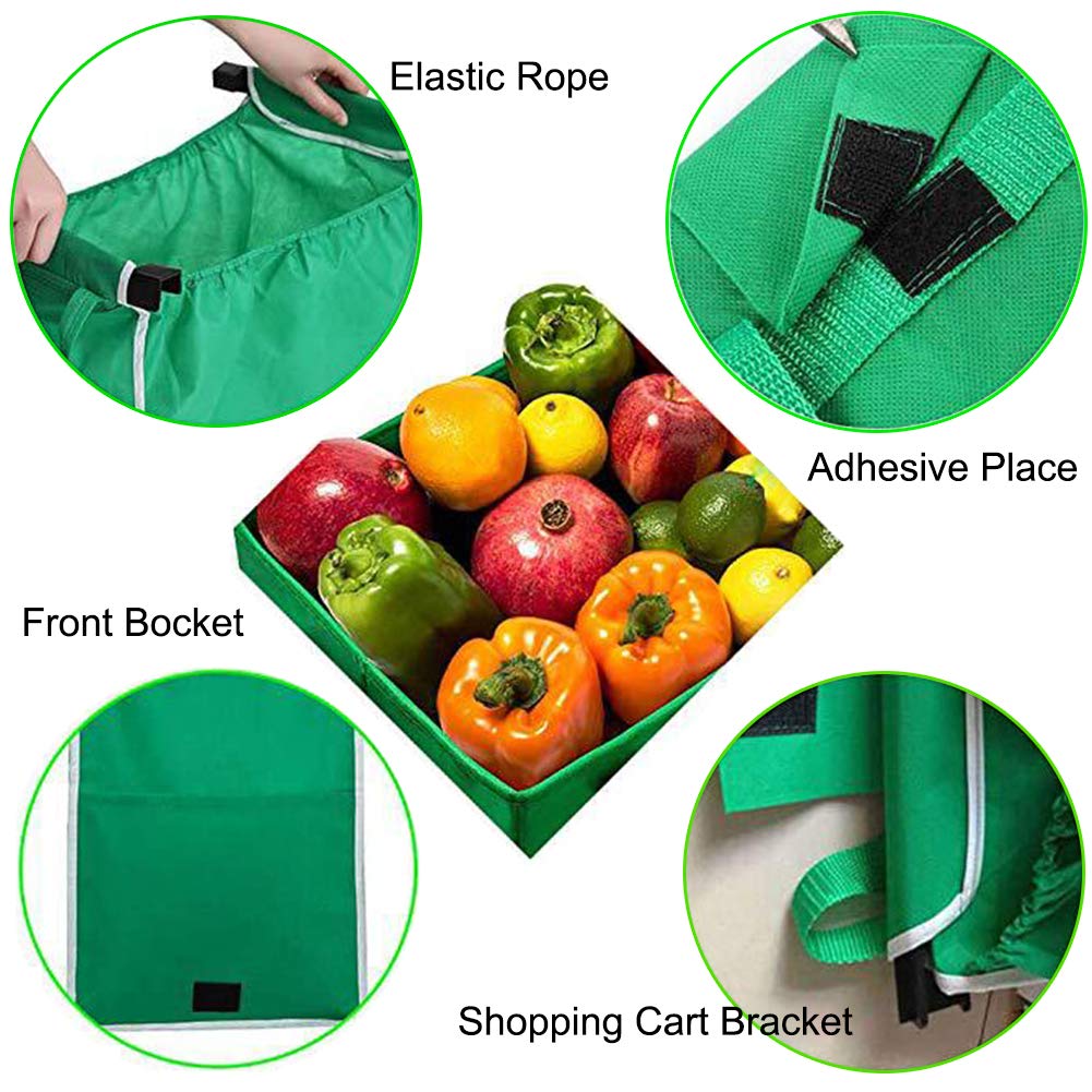 Helishy bag open with vegetables and fruits, showcasing roomy interior.