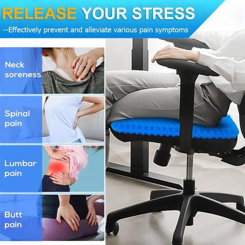 Helishy ergonomic design supports comfort for long sitting sessions