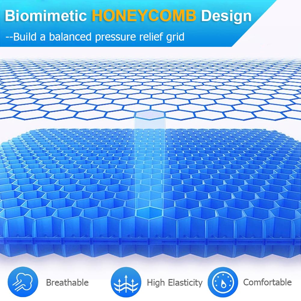 Helishy honeycomb structure improves airflow for cooler seating all day