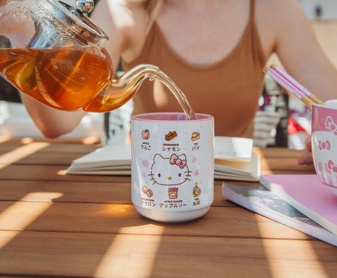 Hello Kitty BPA-free ceramic mug for safe daily use