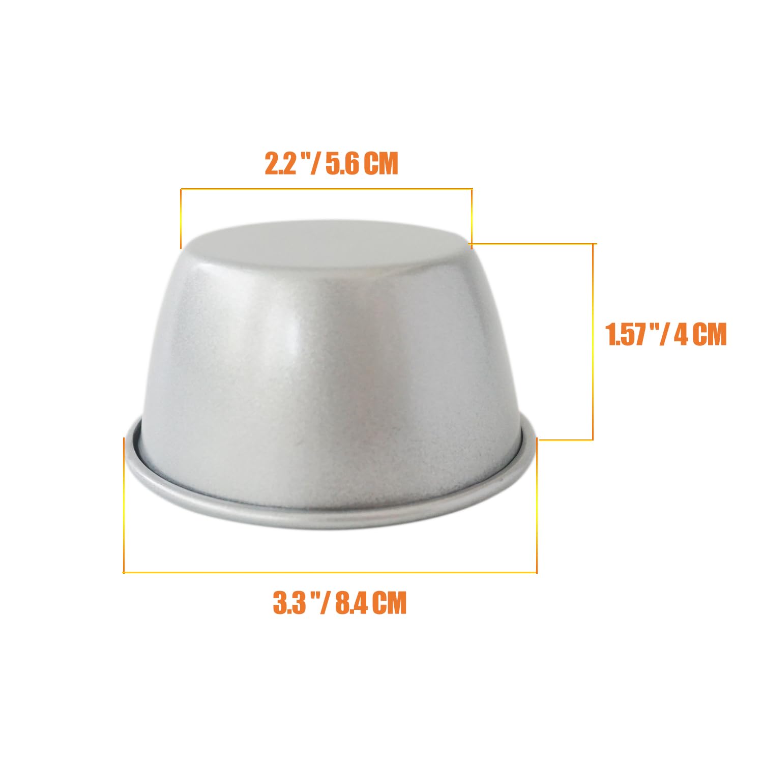 Heluok egg tart mold 3inch enables perfect mini tarts with clean release.