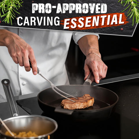 Helvetios easy carving and serving setup for family meals.
