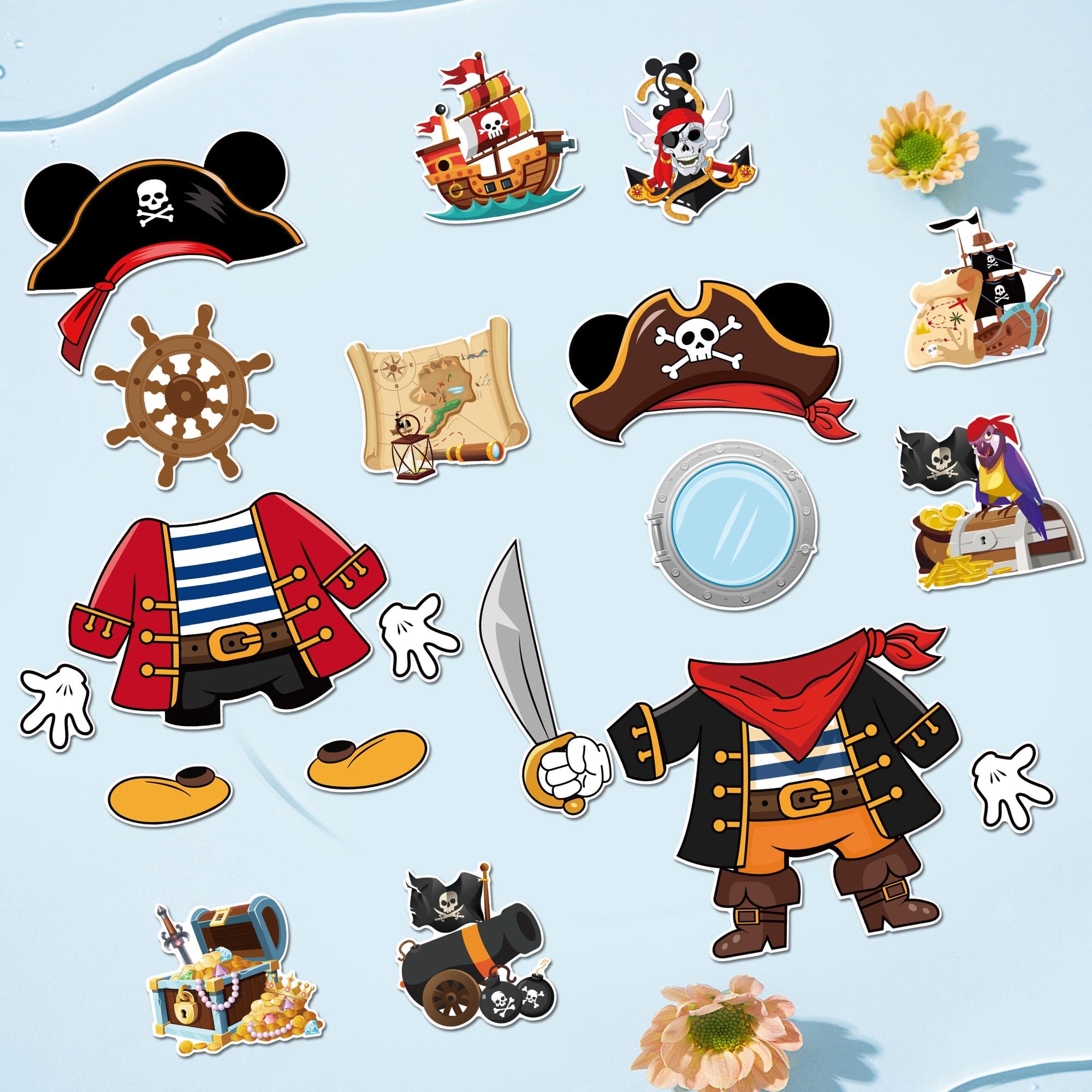 HemerVows pirate treasure chest magnet adds playful voyage vibes