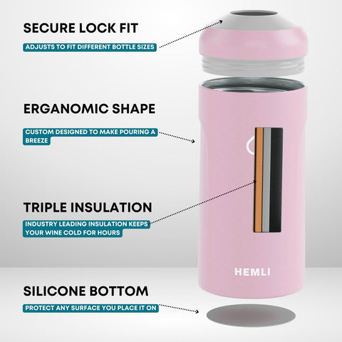 Hemli lightweight ergonomic body for comfortable carrying and pouring.