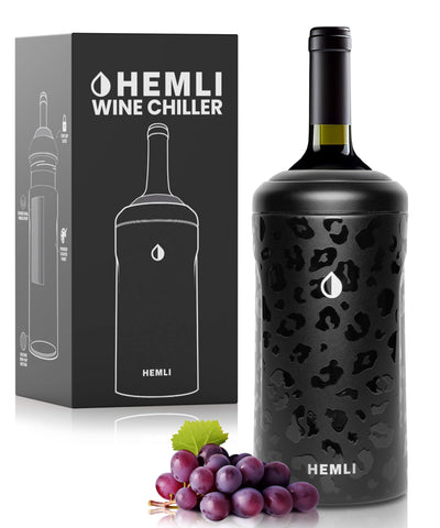 Hemli wine bottle chiller outer shows a sleek, modern finish for stylish outdoor entertaining.