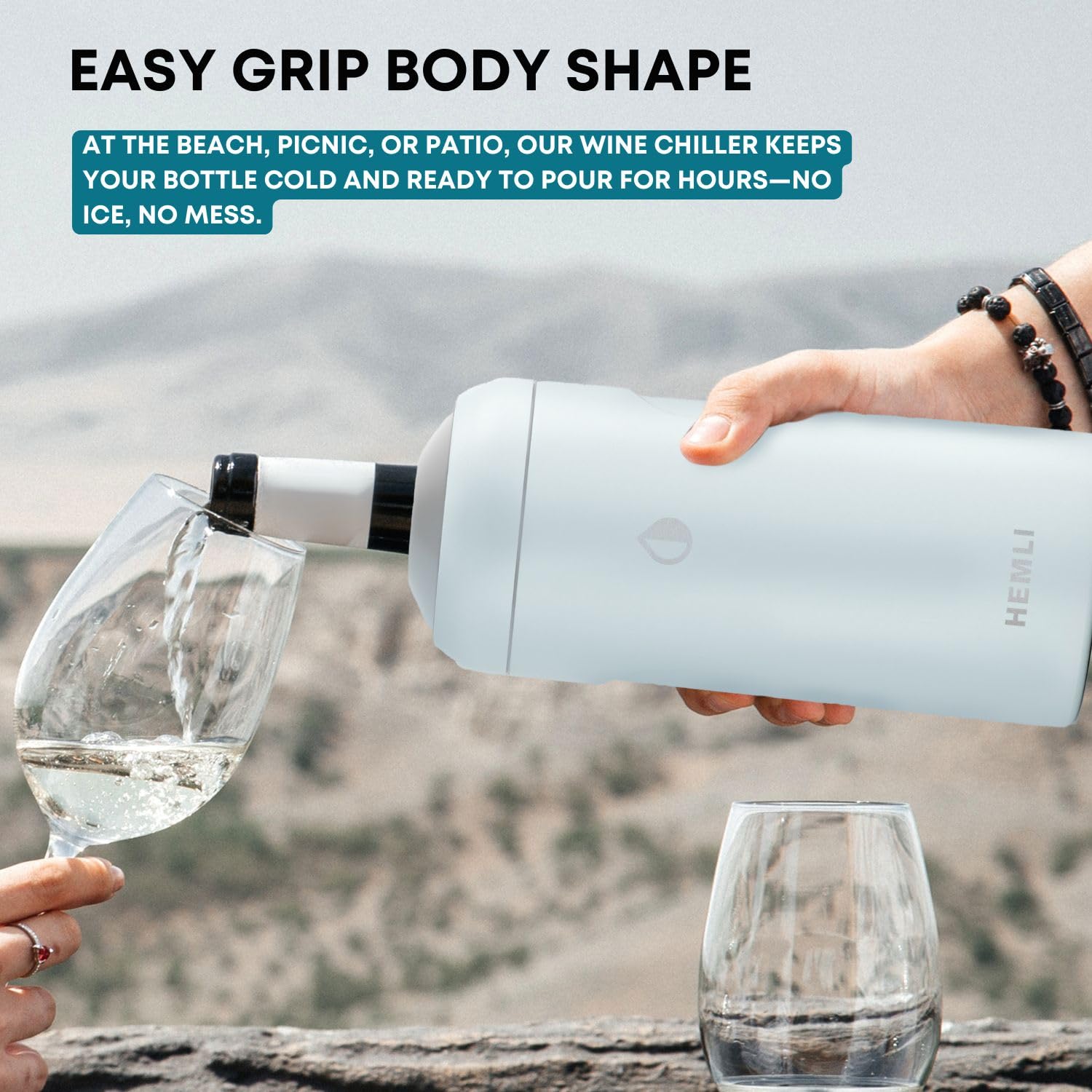 Hemli gift-packaged chiller sleeve, ready for gifting occasions.