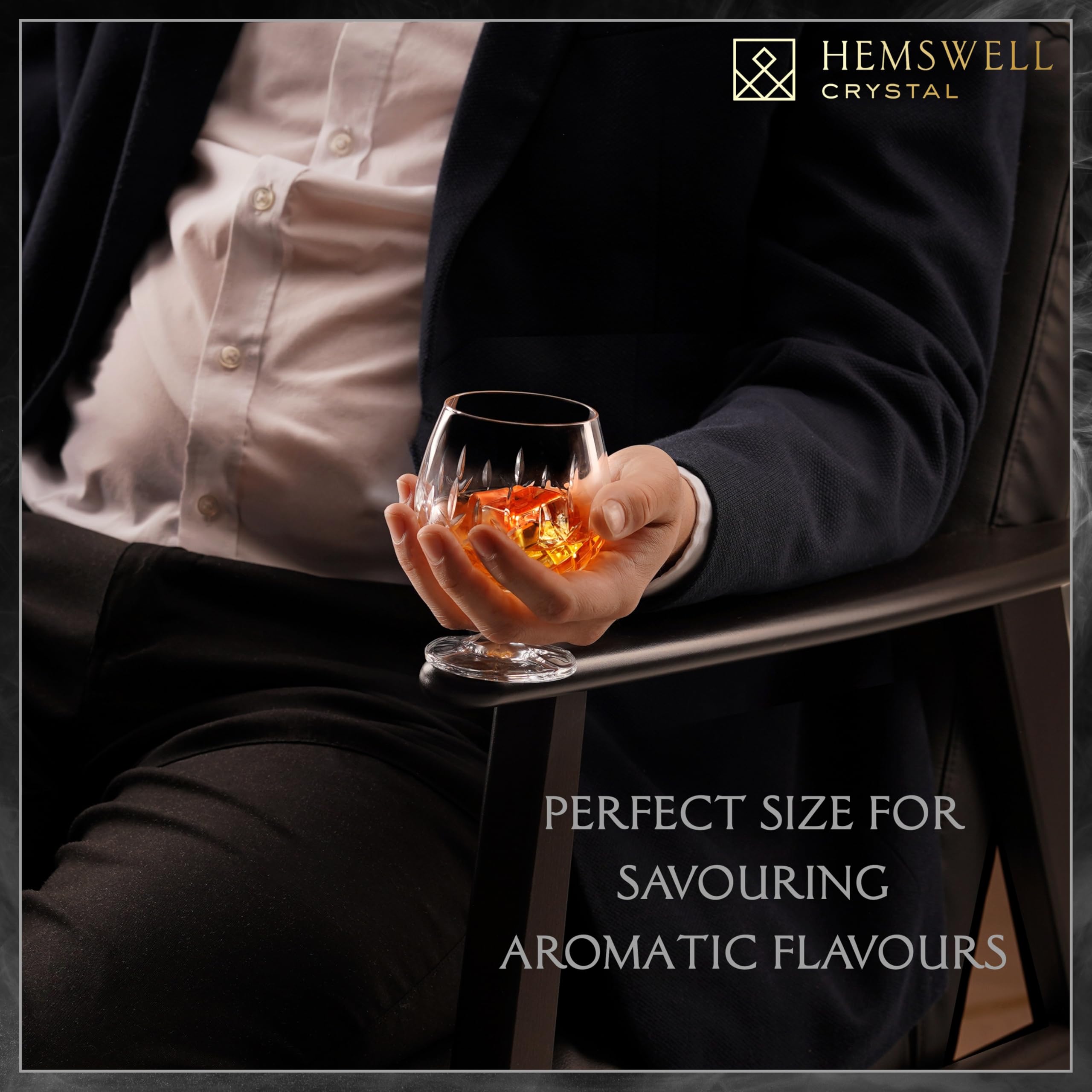 Hemswell Crystal Wicklow Lead-free crystal for clear presentation