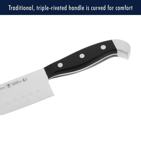 HENCKELS 3-inch paring knife for detailed trimming and peeling.