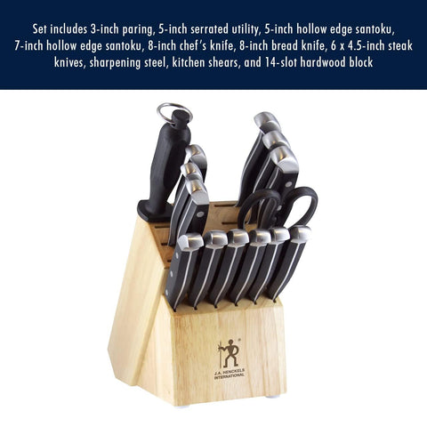 HENCKELS 3-inch paring knife for precise peeling and trimming