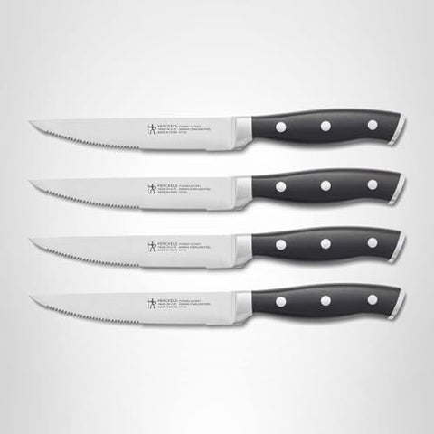 HENCKELS logo stamp signifies heritage and trusted quality in every knife.