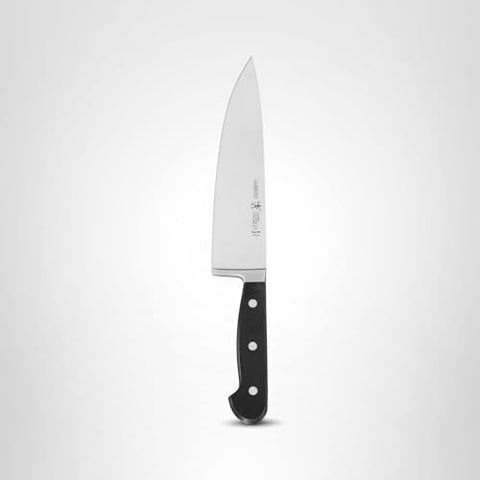 Henckels logo and classic design signaling enduring kitchen craftsmanship.
