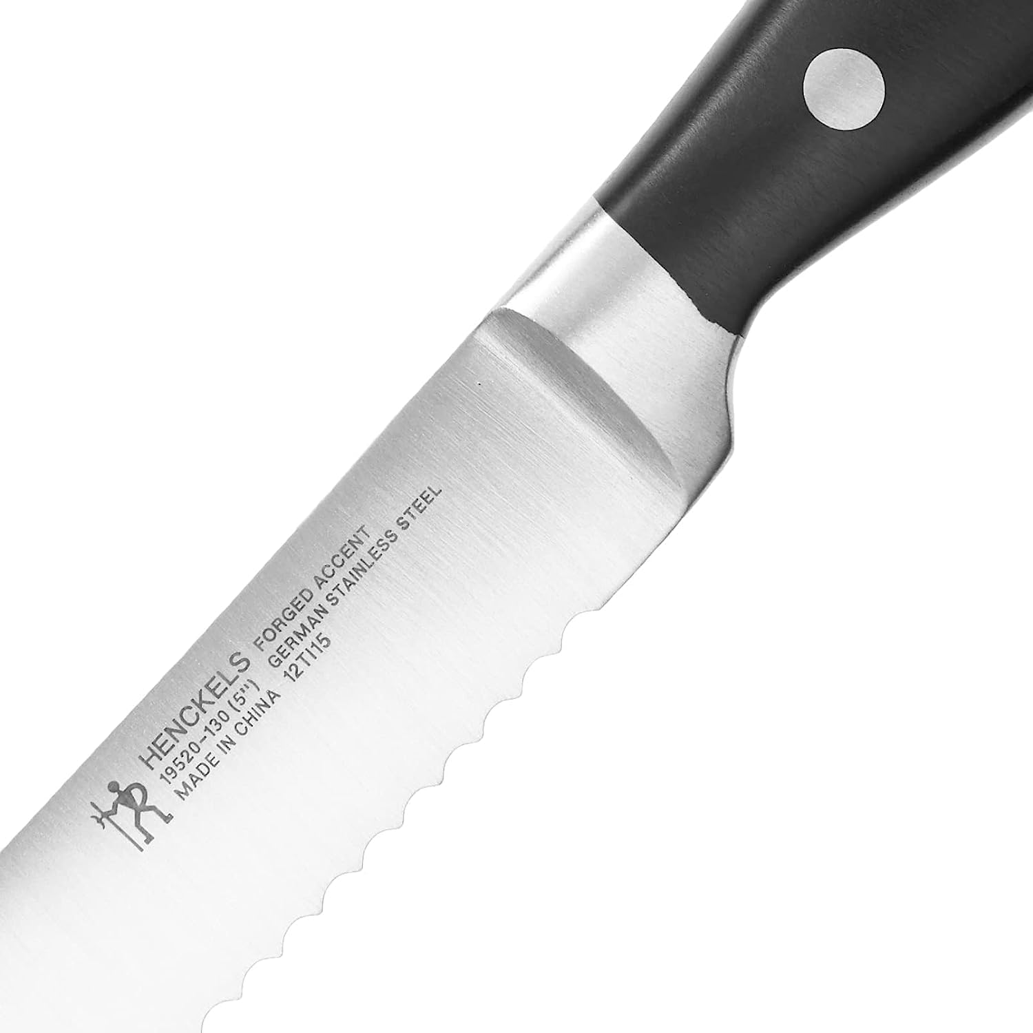 HENCKELS Forged Accent stainless blade is easy to clean and dishwasher-safe.