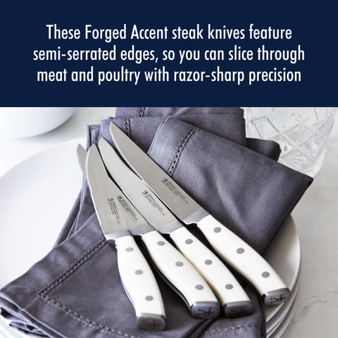 Seamless blade-to-handle transition on Forged Accent bolster.