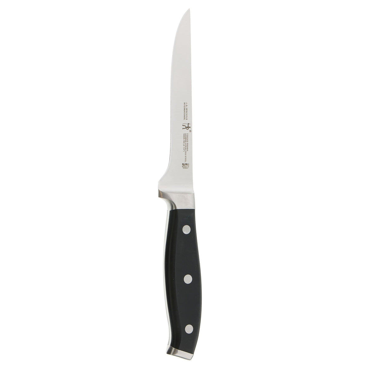 Henckels Forged Premio boning knife blade enables precise meat separation