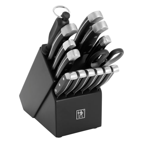 HENCKELS 8-inch chef knife ready for precise, effortless chopping.