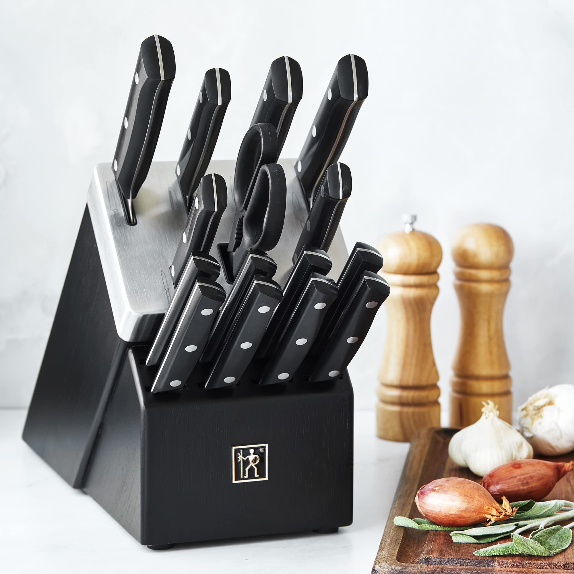 HENCKELS Solution 4-inch paring knife for precise prep.