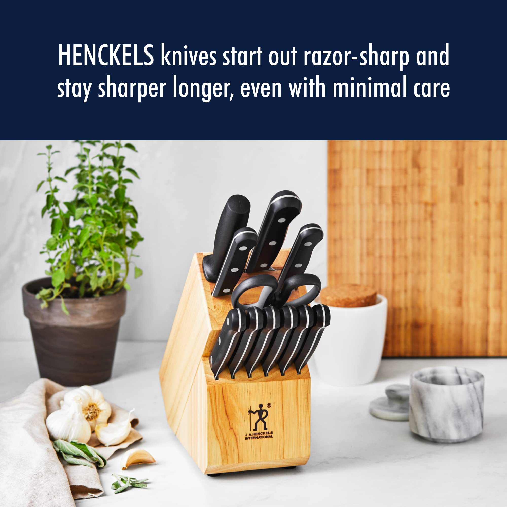 Henckels Solution dishwasher-safe ease of cleaning after cooking