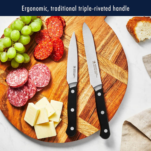 Henckels Solution kitchen shears versatile for trimming and snipping.