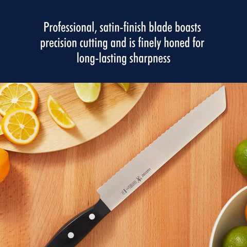 Henckels Statement 5-inch boning knife for precise trimming.