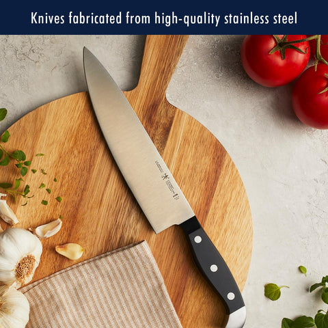 8-inch chef's knife from HENCKELS Statement for balanced chopping