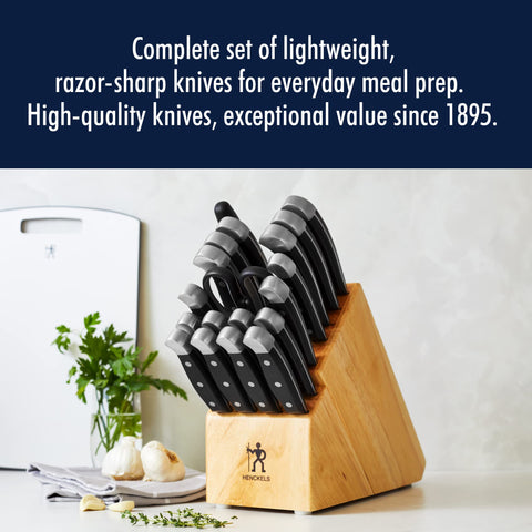 Henckels Statement 8-inch chef's knife for precise slicing and quick prep