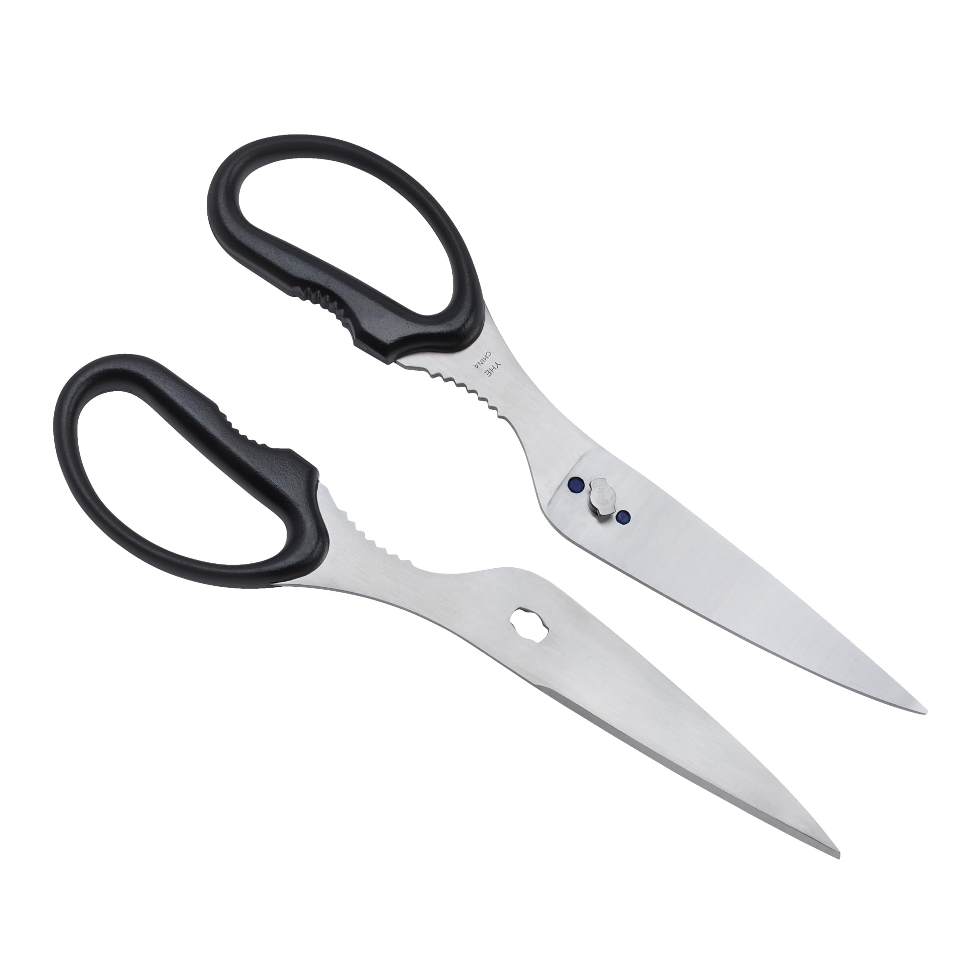 HENCKELS Take-Apart Kitchen Shears are dishwasher-safe for convenient cleanup after cooking.