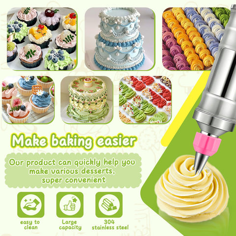 Hendiy 18 pieces in total for comprehensive decorating tools