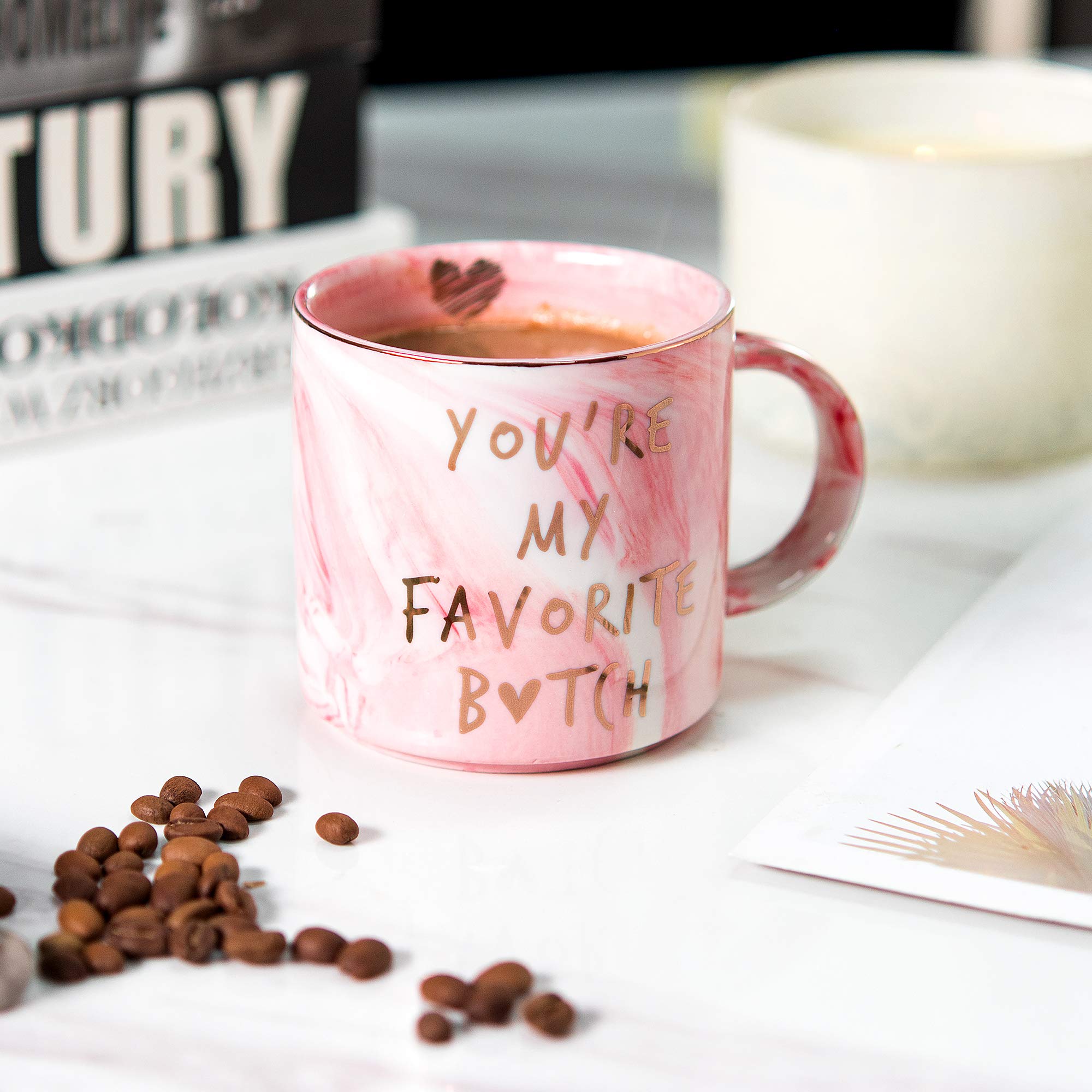 Hendson 11.5oz coffee cup, ideal for graduations and daily motivation.