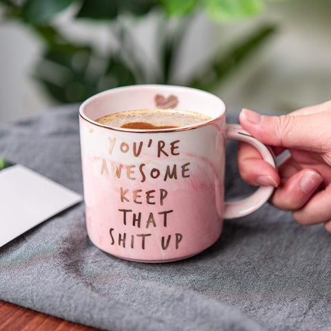 Hendson durable ceramic mug with vibrant colors for long-lasting use.
