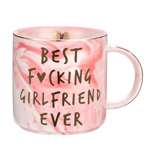 Hendson pink mug 11.5oz front view ideal for a cheerful daily coffee ritual