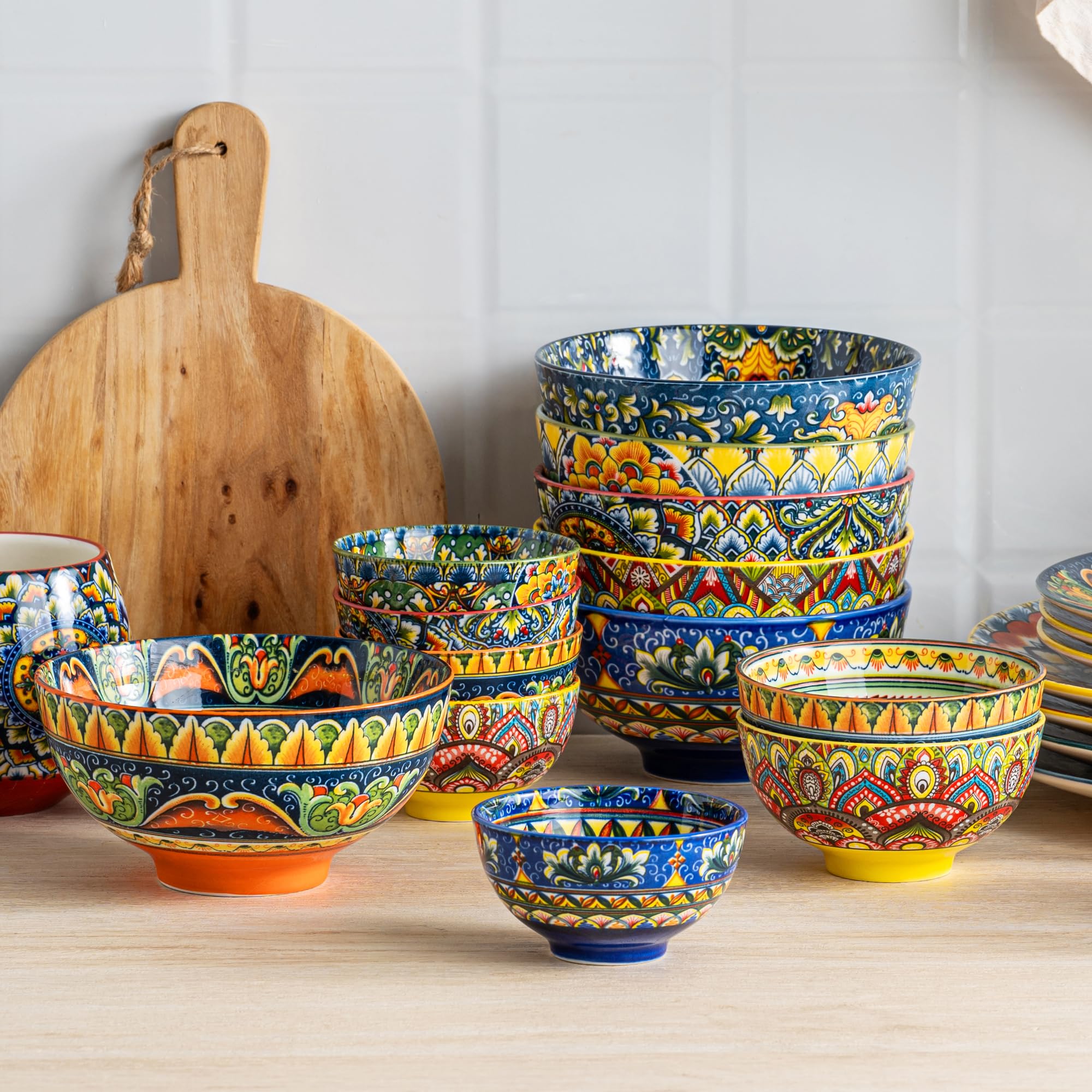 Henten Home gift-ready boho pattern bowls for housewarmings and celebrations