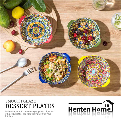 Henten Home stackable bowls save cabinet space while hosting guests.