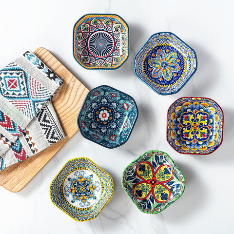 HENXFEN LEAD ceramic dishwasher-safe dips, easy to clean after entertaining