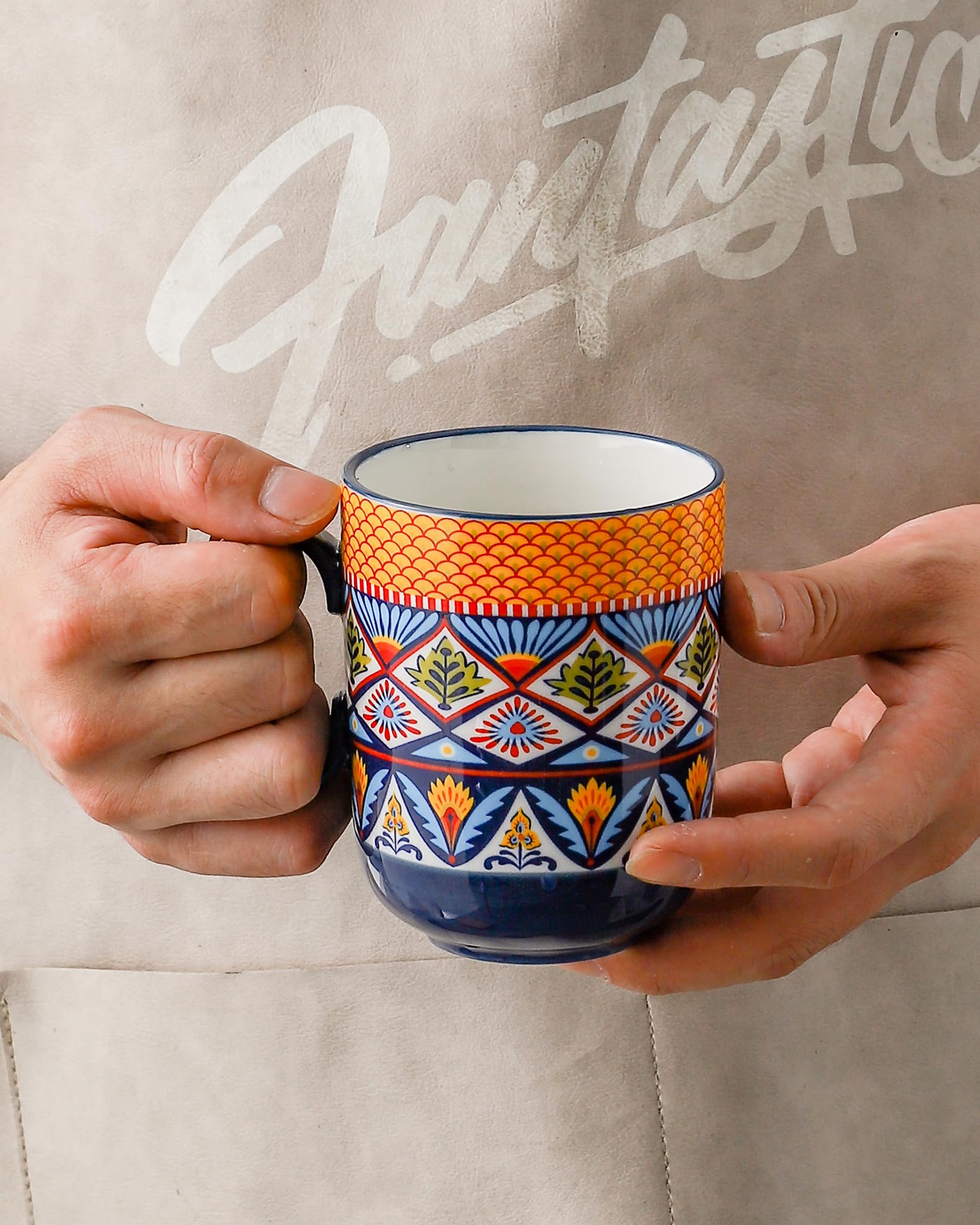 HENXFEN LEAD Boho mugs gift-ready with thoughtful craftsmanship.