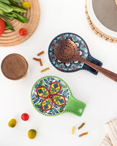 HENXFEN LEAD Bohemian spoon rest makes a thoughtful housewarming or wedding gift