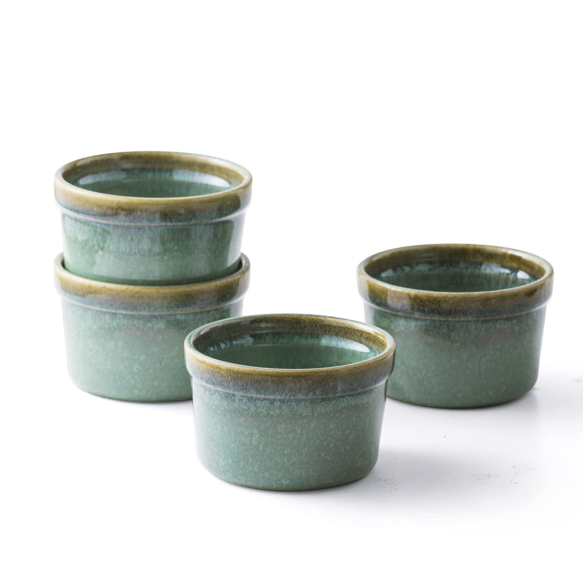 HENXFEN LEAD 8oz ramekins ready for individual desserts and portions.