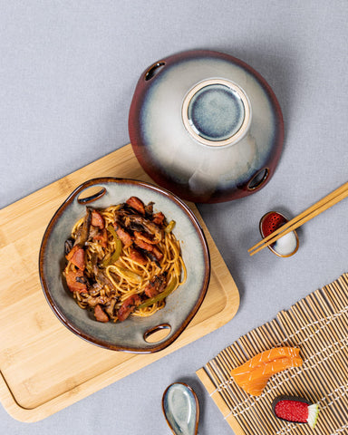 HENXFEN LEAD microwave-safe bowls for quick reheating.