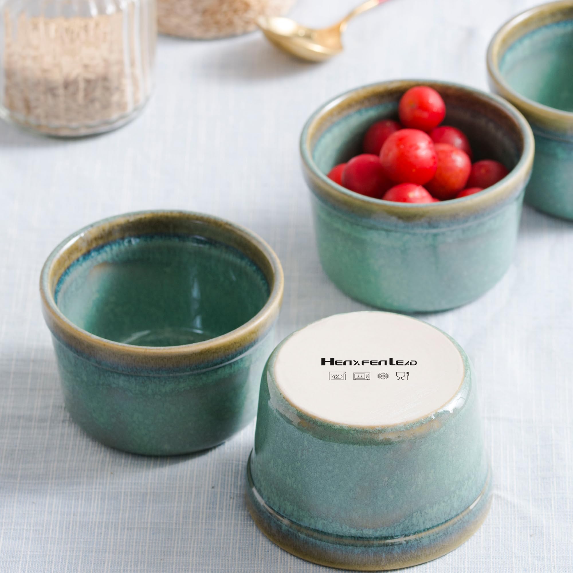 HENXFEN LEAD durable stoneware provides even heating for reliable results.
