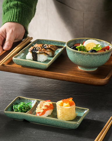 HENXFEN LEAD two-person sushi serving set for at-home dining