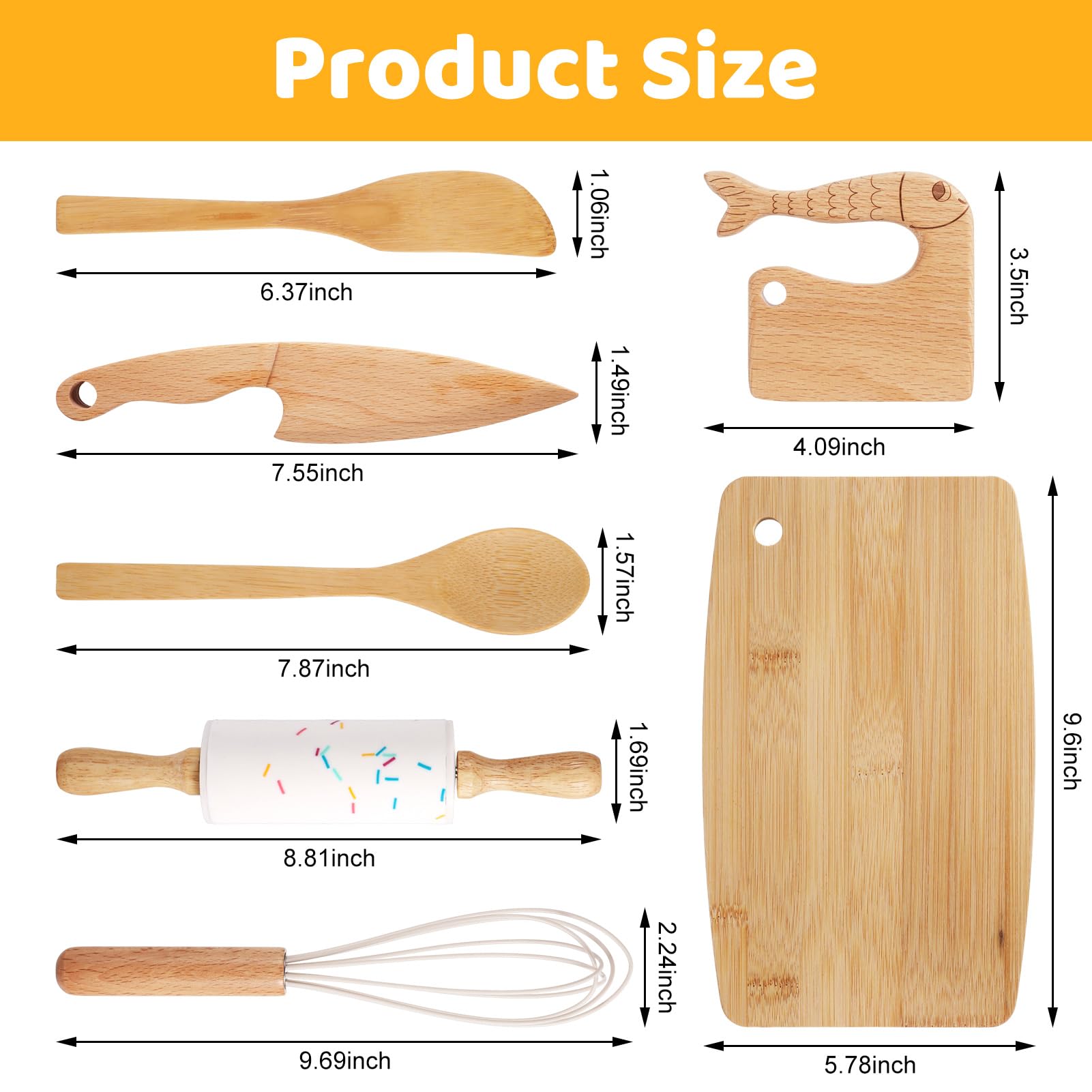 HEQU cream cake knife designed for small hands and precise cuts