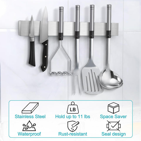 HEREOF versatile strip can display tools or keys, keeping essentials within reach