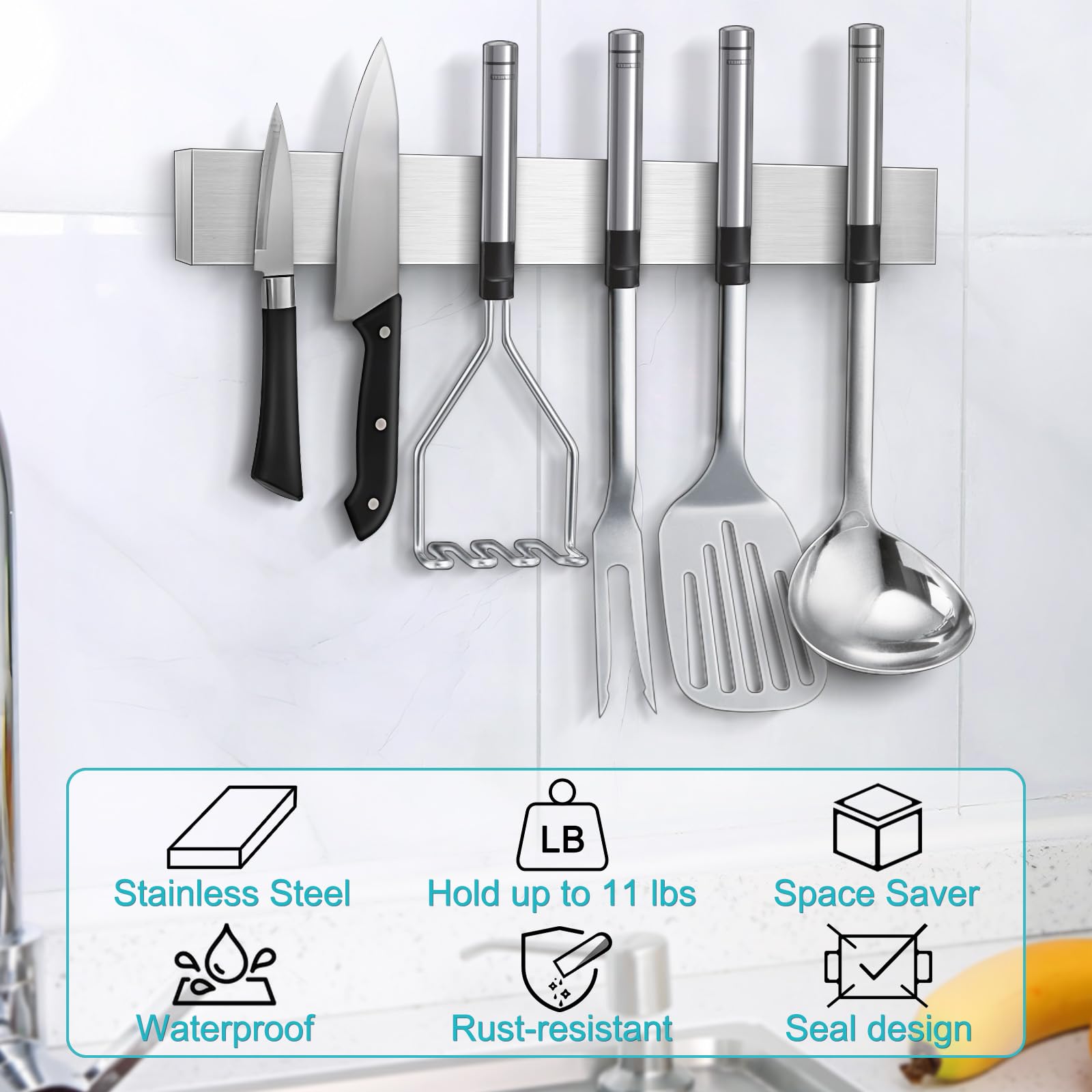 HereOF wall-mount kit with hardware for easy installation.