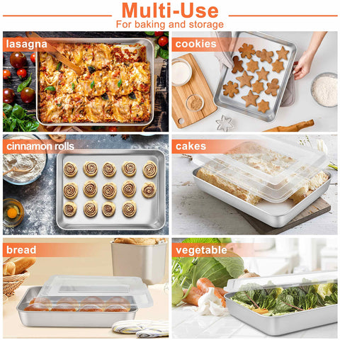 Herogo picnic-friendly baking pan ideal for gatherings