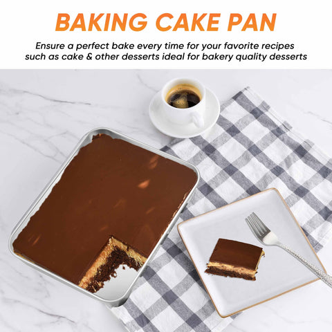 Herogo stainless steel core ensures durable bakeware for daily use