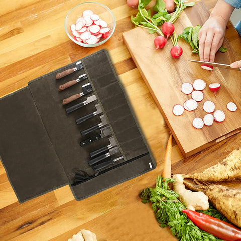 HERSENT compact roll ready for transport in a bag or backpack