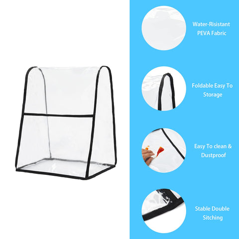 HERSENT mixer cover with waterproof PEVA surface shields moisture